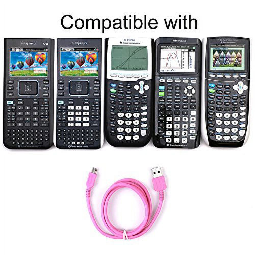 Guerrilla USB cable for TI 84 Plus, TI 84 Plus C Silver Edition, TI 89 Titanium, TI Nspire CX & CX CAS graphing calculators - image 3 of 3