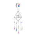 thumbnail image 2 of Wind Chime Crystal Light Catcher Adorno colgante Diamond Moon Prism Craft Gifts Hugtrwg Para estrenar, 2 of 9
