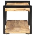thumbnail image 2 of vidaXL TV Cabinet and TV Stand 90x40x40 cm Rough Mango Wood, 2 of 5