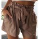 thumbnail image 1 of Pantalones cortos informales para mujer, pantalones cortos elásticos de cintura alta a la moda, pantalones cortos de verano para mujer, 1 of 5