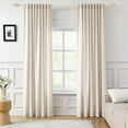 thumbnail image 2 of Urbanest Adjustable Single Curtain Rod Set Gilded Regale Finials – 1 - Inch Diameter, With French White Rod, 48–84 Inches, 2 of 6