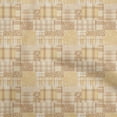 thumbnail image 1 of oneOone Cotton Cambric Light Beige Fabric Floral & Dress Material Fabric Print Fabric By The Yard 56 Inch Wide, 1 of 5