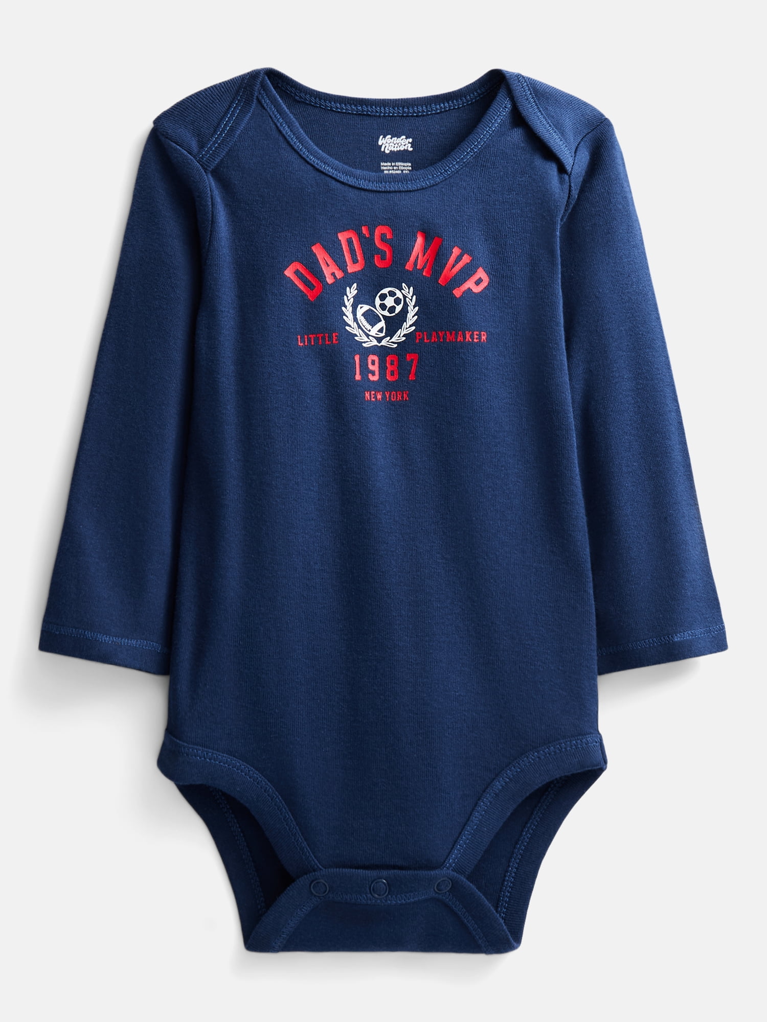 Wonder Nation Baby Boys 4-Piece Outfit Set, Sizes 0-24M