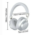 thumbnail image 3 of Back to School Supplies Sale Bluetooth Headphones Wireless Earbuds Over Ear Bluetooth Wireless Headphones Long Battery Life HiFi Noise Reduction Foldable Lightweight Headset With Deep Bass Clearance, 3 of 8