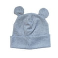 thumbnail image 2 of Winter Outdoor Small Ears Cute Toddler Baby Boy Girl Beanie Soft Cotton Cap Hat, 2 of 7