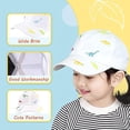 thumbnail image 2 of Gorra de béisbol para niños pequeños, de verano, con protección solar, diseño de dinosaurio, para niños de 1 a 3 años, 2 of 6