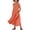 Orange, variant on Ruyang Summer Dresses for Teen Girls Cotton Linen Crewneck Sleeveless Tank Dresses Beach Vacation A-line Swing Dresses