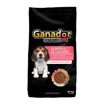 Croquetas para Perro Ganador Premium Cachorro razas pequeñas 20kg