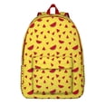 thumbnail image 1 of Fresh Watermelon Design School Backpack, Tropical Fruit Print with Cute Aesthetic Pattern, Great for Summer Picnic or Travel, 1 of 5
