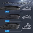 thumbnail image 3 of 2025 NUEVAS plantillas para aumentar la altura Plantillas deportivas con absorción de impactos para pies Plantillas ortopédicas desodorantes para zapatos Suela de zapatos para hombres y mujeres, 3 of 5