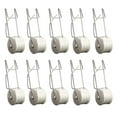 thumbnail image 1 of Ganchos de rodillo de enrejado Bewildely con cable de 15 m kit de invernadero soporte de cultivo vertical colgador de vid simple para plantas Jardín y Patio 10 piezas, 1 of 6