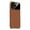 Brown, variant on BotaniNest Large Window Phone For 17 Pro PU Leather And Hard PC Heat Dissipation And Breathable Bumper Autofocus Lens Grade Drop Proof And Shockproof