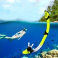 thumbnail image 4 of Snorkel Buceo Tubo Respiración Subacuático Completamente Seco Equipo () Amarillo, 4 of 8