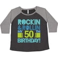 thumbnail image 3 of Inktastic 50th Birthday Rock N Roll Women's Plus Size T-Shirt, 3 of 5