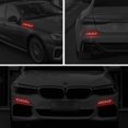 thumbnail image 3 of 6 uds pegatinas reflectantes 3D pegatinas para parachoques de capó de coche pegatina reflectante de visibilidad nocturna de alta intensidad para coche SUV (rojo) brillar  Electrónica, 3 of 5