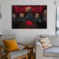 thumbnail image 6 of Lorna Shore Art Metallic Rock And Roll Poster Posters Art Print Wall Photo Paint Poster Hanging Picture Family Bedroom Decor Gift 16x24inch(40x60cm), 6 of 6