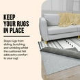 thumbnail image 2 of MAYSHINE - 5' x 8' - Dual Layer Felt + Rubber Rug Pad Grip Cushion | Non Slip Mat Protects Hard Floors, Secures Rug Position, and Reduces Noise, 2 of 4