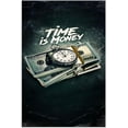 thumbnail image 2 of Inspirational Canvas Wall Art Time is Money Poster Print Motivational Pictures Vintage Painting Home Decor Artwork for Living Room Bedroom Office Decoration Framed Ready to Hang [18''''W x 12''''H], 2 of 5
