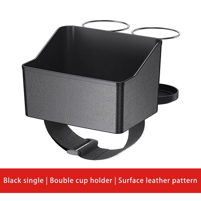 Ovzne Terrace Storage Box Card Storage Box Car Armrest With Cup Storage Box, Multifunctional Car Seat Storage Box Tissue Phone Key, Car Center Console Foldable Storage Box Water Cup Thickened Storage
