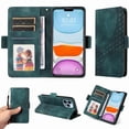 thumbnail image 2 of Funda GANGXUN para iPhone 12 Pro con diseño acolchado elegante, cuero PU, protección total y ajuste preciso, 2 of 5