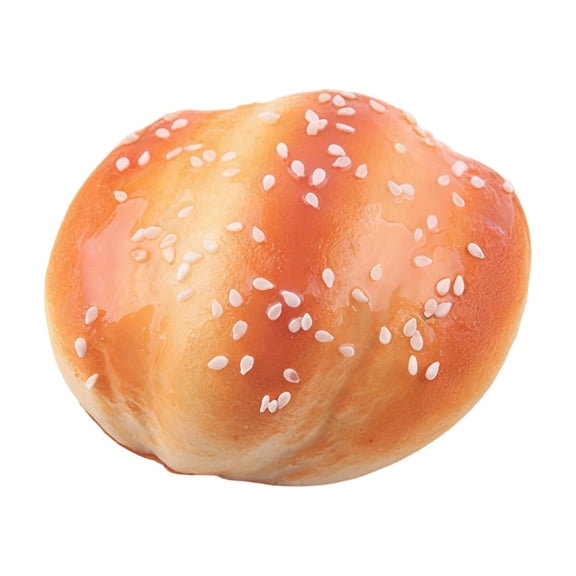 Realistic Bread Simulation Stress Ball for Office Anxiety Relief, Soft Slow Rising Squeeze Toy for Tension Management, Fun Interactive Prank Game for Social Gathering Party Entertainment