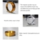 thumbnail image 4 of Dosificación De Café Anillo De Polvo De Café Inteligente Anillo De Tolva De Café De Aleación De Aluminio Universal sonducket HA044002-08, 4 of 6