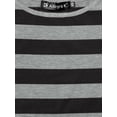 thumbnail image 4 of Disfraz de Día de San Patricio para mujer Mangas en el codo Top Cuello redondo Camiseta ajustada Camiseta estampada informal Negro XS, 4 of 7