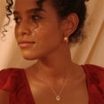 thumbnail image 3 of GDCOIN Red Heart Neckalce 14K Gold Plated Valentines Day Gifts Jewelry, 3 of 9