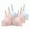 Beige, variant on Womens Underwire Bras for D Cup - Plus Size with Floral Design for Lift & Support 3-Pack