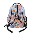thumbnail image 2 of Xoenoiee Boho Mandala Highland Cattle Print Backpack for Girls Teens, Large Capacity School Bag Bookbag for Elementary Middle High Students, 17 Inch Lightweight Bookpack Knapsack for Kids, 2 of 7