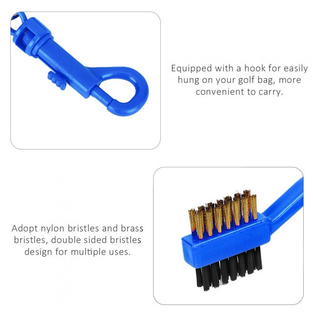 LHCER Plastic Club Groove Cleaner, Golf Club Brush, For Golf Golf Accessories Multiple Uses Cleaning Tool