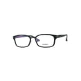 thumbnail image 2 of Optical Quality Rectangular Horn Rim Designer Eyeglasses Frame Matte Black, 2 of 4