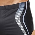 thumbnail image 6 of ZQUUVOU Men's Swim Jammers Quick Dry Breathable Athletic Swim Trunks Square Leg Lightweight High Stretch Beach Shorts Black, 6 of 6