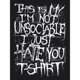 thumbnail image 3 of Grindstore - Camiseta Im Not Unsociable para Mujer (Negro), 3 of 3