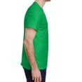 thumbnail image 2 of Jnriver Men's Short Sleeve Lightweight Heavy Cotton T-Shirt Regular-Fit Crewneck Tee for Casual Wear Gym Workout Summer Outfit - Antique Irish Green - M, 2 of 3