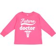 thumbnail image 3 of Inktastic Future Doctor Medical Career Boys or Girls Long Sleeve Toddler T-Shirt, 3 of 5