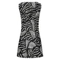 thumbnail image 4 of DTBPRQ Summer Dresses for Women Casual Sleeveless Tshirt Beach Flowy Tank Sundresses, 4 of 5