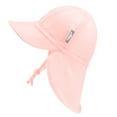 thumbnail image 6 of Jan & Jul Sun Soft Baby Caps for Girls (Pale Pink, Size S: 3-6m), 6 of 6