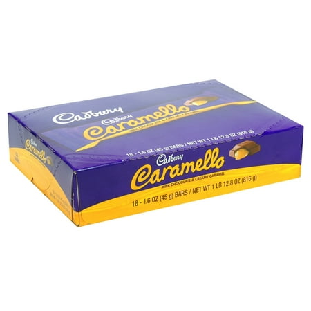 - Cadbury Caramello Milk Choc 18Ct - Pack Of 18