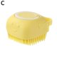 thumbnail image 1 of Cepillo especial de silicona para baño de perros y gatos, cepillo masajeador, artefacto de limpieza para perros, suministros de baño., 1 of 7