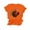 Orange, variant on Wxolcjlv T-Shirt For Womens Thanksgiving Printed Crew Neck Short Sleeve Tee Tops Casual Trendy Tshirt