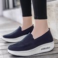 thumbnail image 4 of Women's Orthopedic Sneakers Orthopedic Shoes for Women Mesh Up Stretch Platform Sneakers Fashion Sneaker Walking Shoes, 4 of 9