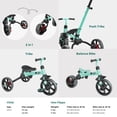 thumbnail image 5 of Yvolution Y Velo Flippa Tricycle 4-en-1 pour Tout-Petit à Ba, 5 of 5