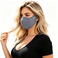 thumbnail image 3 of QSAWXQZ Unisex Reusable Face Mask Ribbed Breathable Lightweight Adjustable Ear Loop Cover Free Size, 3 of 7