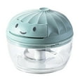 thumbnail image 1 of Manual Garlic Chopper Mini Stainless Steel Portable Onion Crusher Food Chopper, 1 of 10