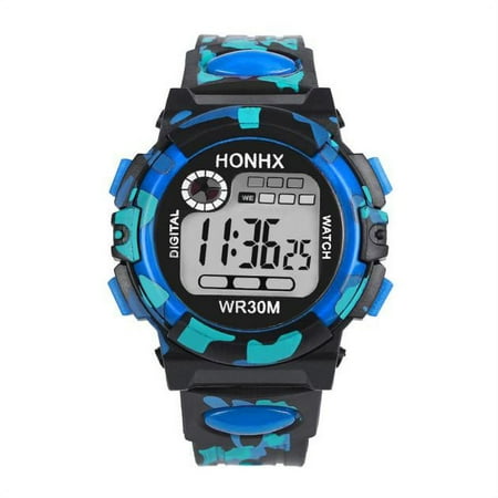 amousa Watch Kids Child Boy Girl Multifunction Waterproof Sports Electronic Watch Watches