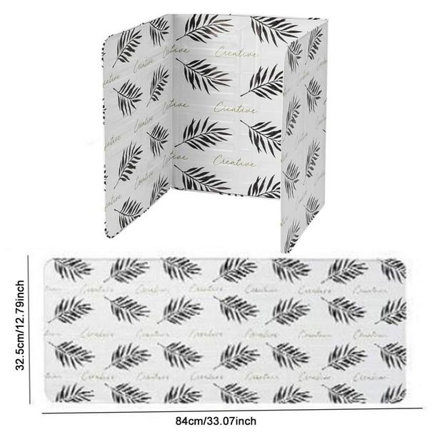 Billuyoard Deflector a prueba de salpicaduras de aceite de pared, placa deflectora de estufa de para cocina, sartén de cocina, tablero de pantalla de Mostrada Billuyoard HA014544-00