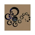 thumbnail image 3 of Modern Wall Clock 3D Mirror Sticker Quartz Needle Big Number Watch DIY Decor, 3 of 8