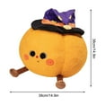 thumbnail image 2 of Halloween Pumpkin Ghost Plush Pillows for Couch Bed Sofa, 3D Stuffed Decorative Throw Pillows Toy Home Room Decor for Halloween Holiday, 2 of 8