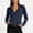 A267 Dark Blue, variant on Womens Full Zip Up Jacket Long Sleeve With Thumb Holes Slim Fit Lightweight Athletic Running Workout Yoga Sporty Active Performance Outerwear Fashion Tops